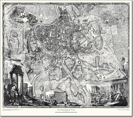 Giambattista Nolli’s Map of Rome
