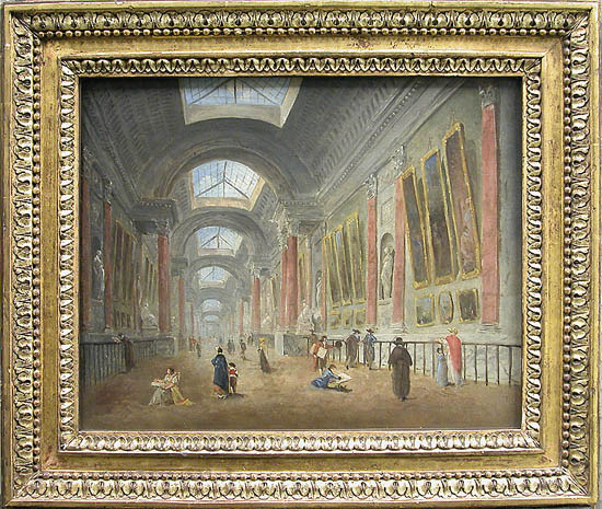 Project for the Grande Galerie of the Louvre 