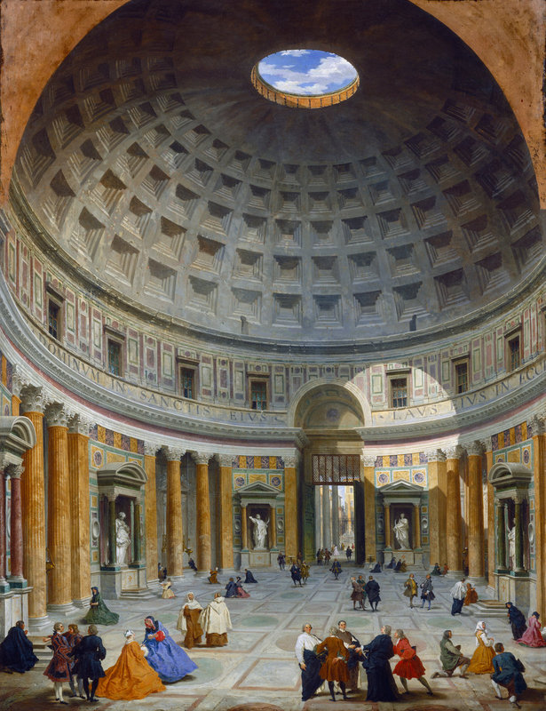 Interior of the Pantheon 