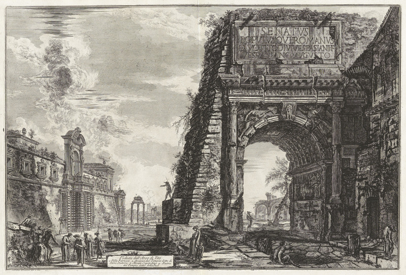 Arch for Titus Piranesi Yale