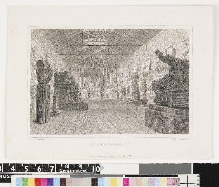Frederick Mackenzie (design) and Charles Heath (print)'s Views of London and its Environs Series: Elgin Gallery