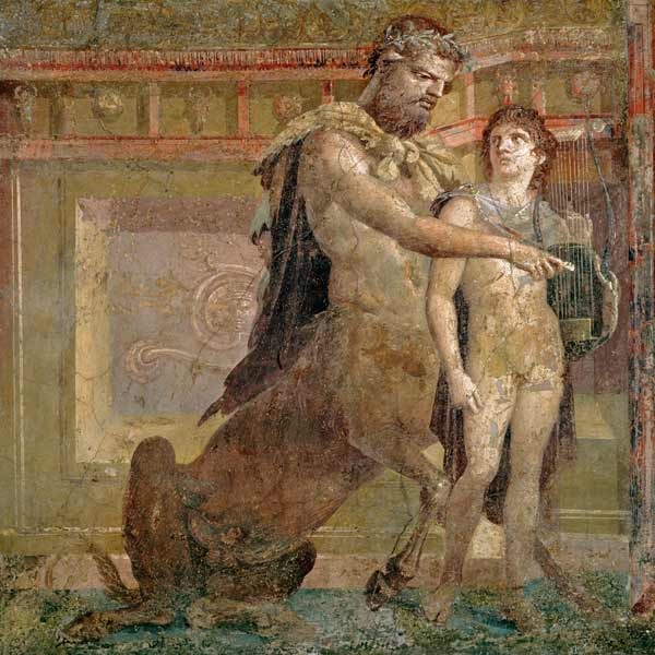 Chiron and Achilles Herculaneum