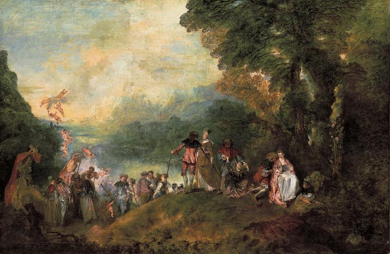 Antoine Watteau's Pilgrimage to the Island of Cythera