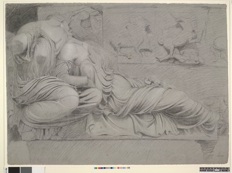 Robert Haydon's Untitled drawing study of the Elgin Marbles