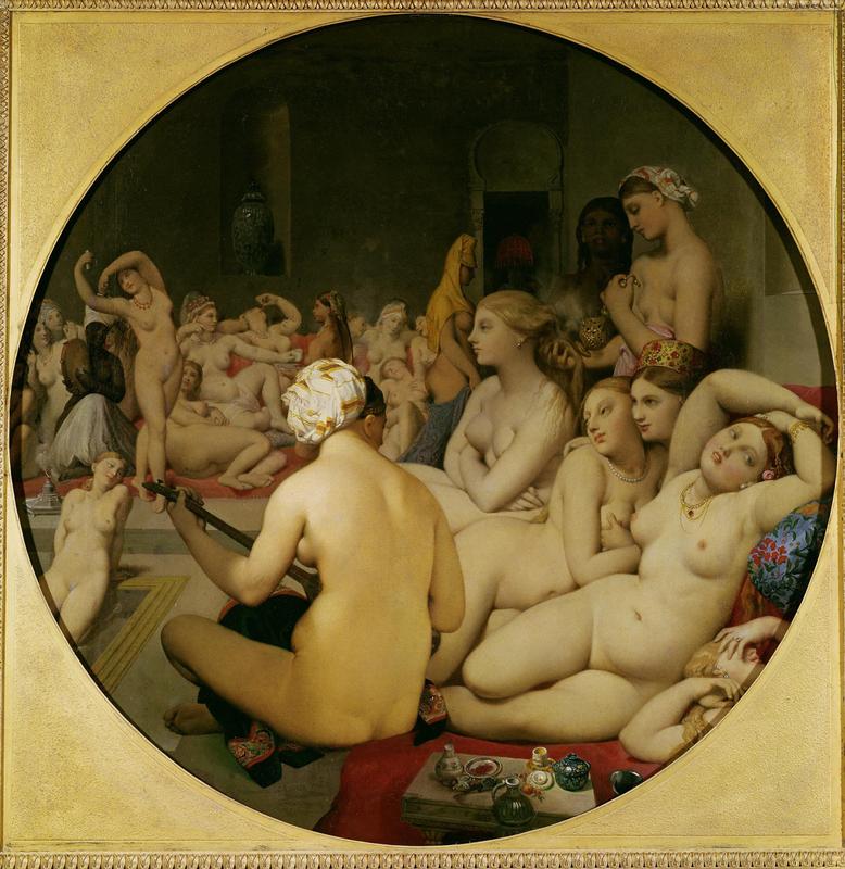 Jean Auguste Dominique Ingres's The Turkish Bath