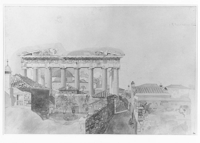 William Pars's East Front of the Parthenon