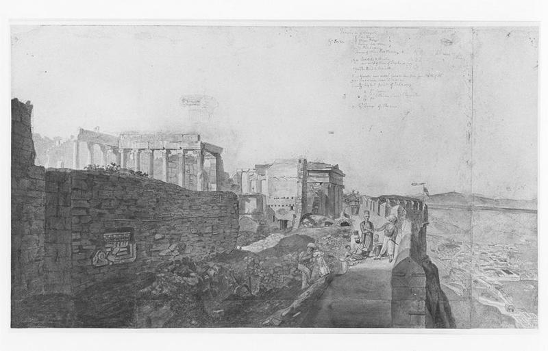 William Pars's The Erectheum from the Northeast