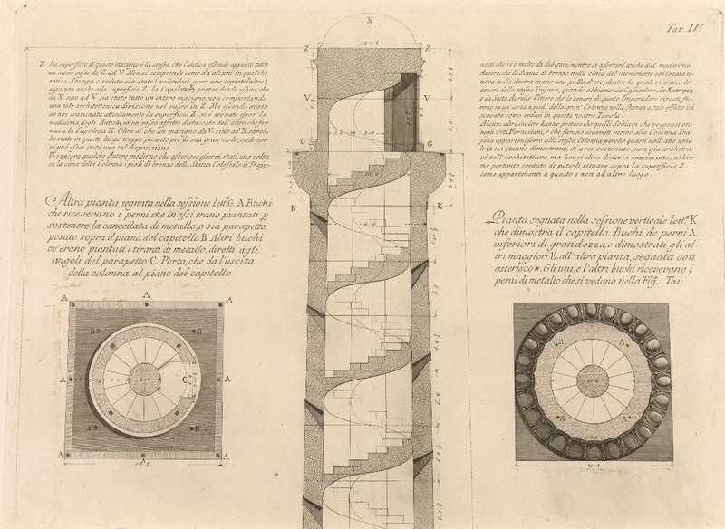 Piranesi Column for Trajan diagram upper