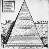THE EAST SIDE OF THE PYRAMID OF CESTIUS